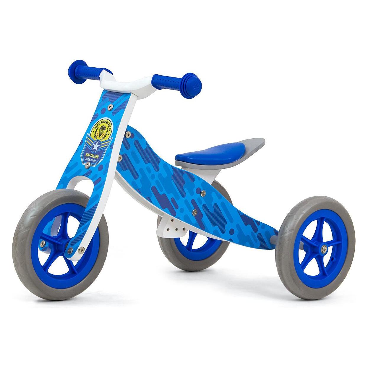 Mally Chassis 2w1 Look Blue Army (5901761125979)