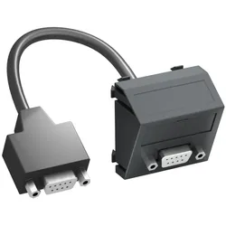 OBO Bettermann Multimediaträger D-Sub9 MTS-DB9 F SWGR1
