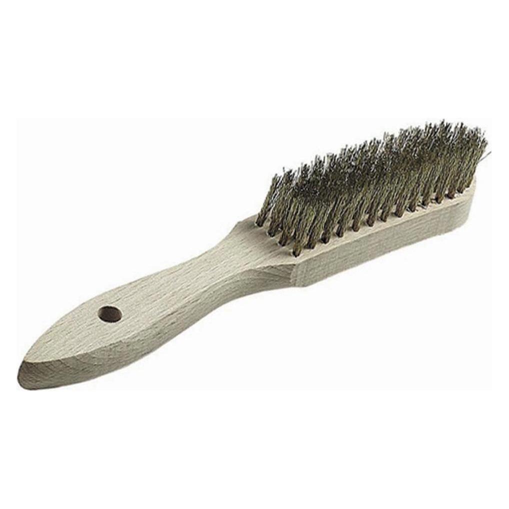 Ironside Messing Drahtbürste 3 reihig 0,30mm Draht (139020)