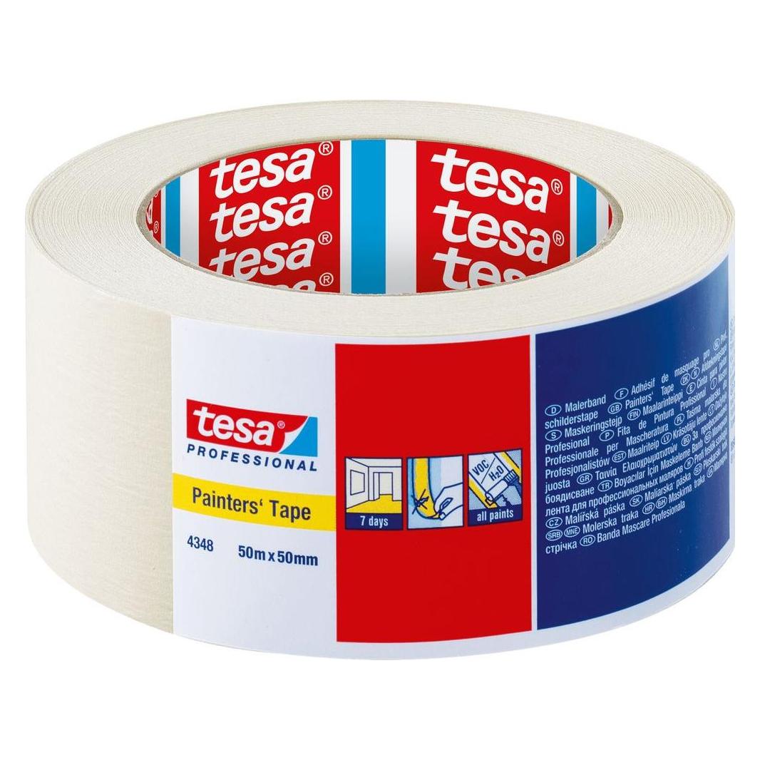 tesa tesakrepp Malerband 50m:50mm (50 mm) (04348-00019-03)