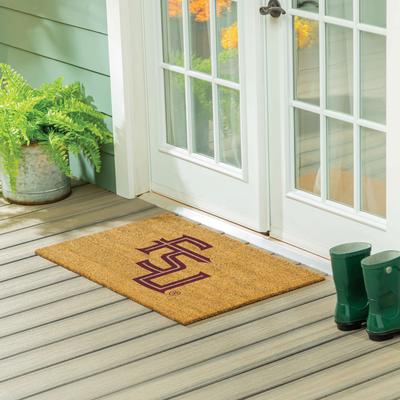Evergreen Florida State University Full Color Indoor/Outdoor Coir Mat