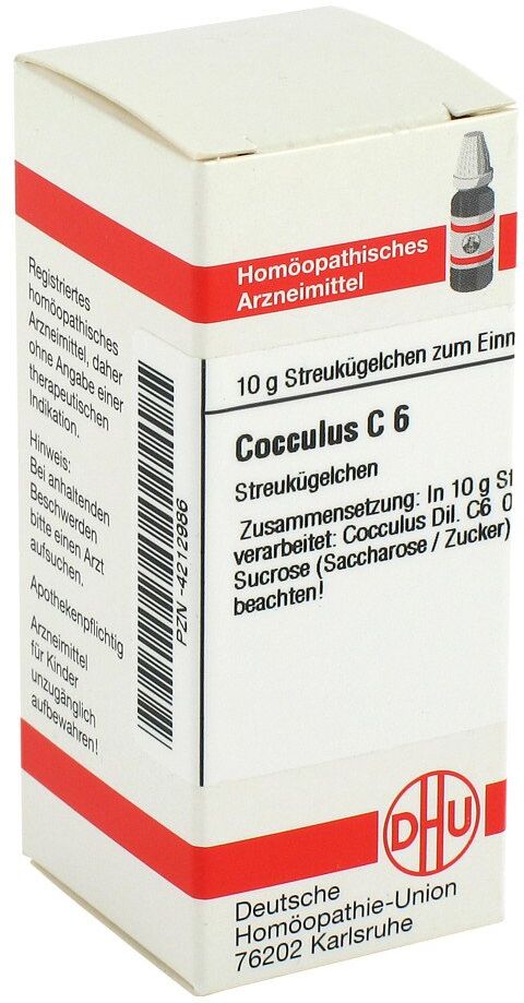 DHU Cocculus C6 Globuli 10g