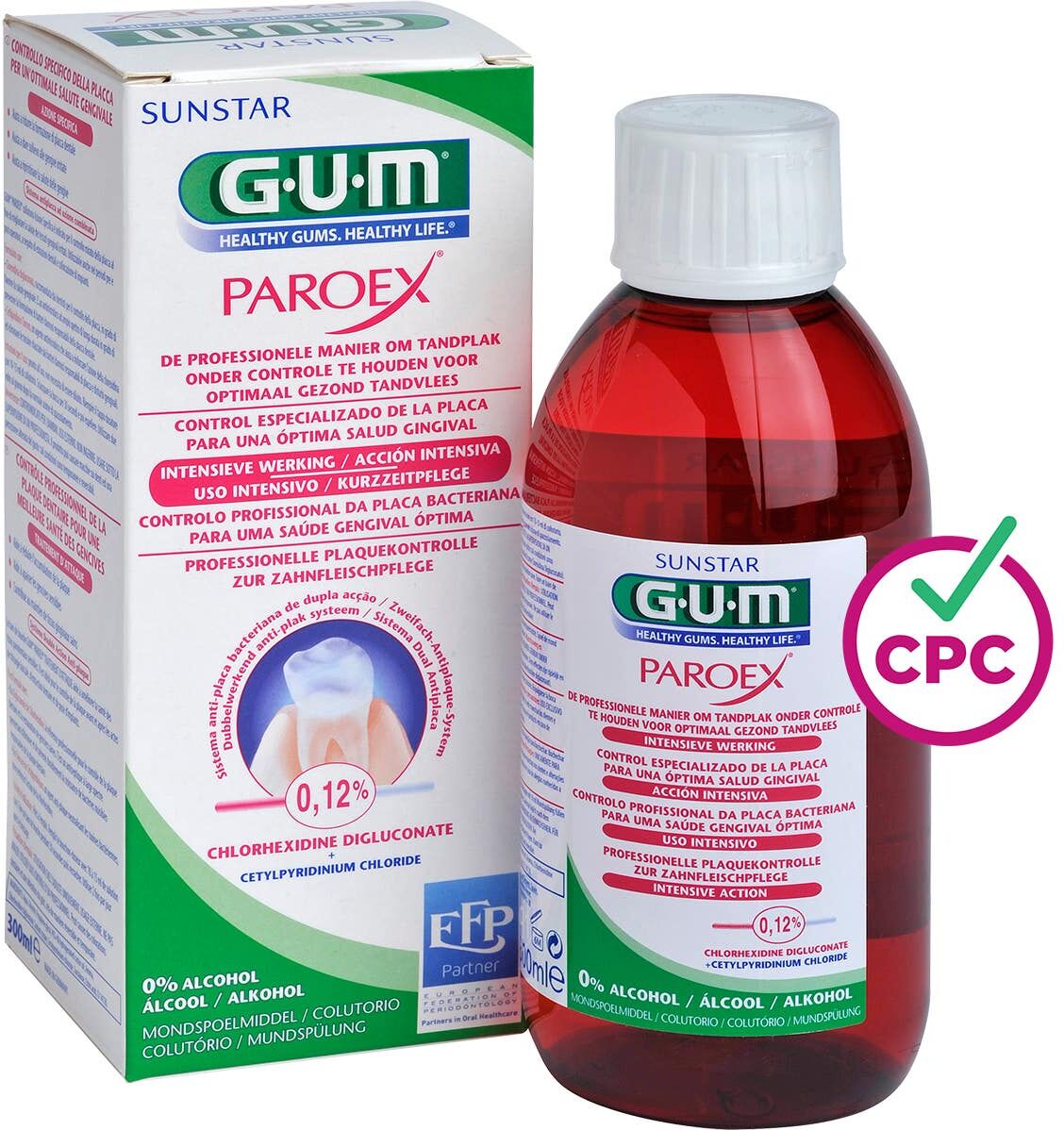 Gum Paroex Colutorio 0’12% CHX 300ml