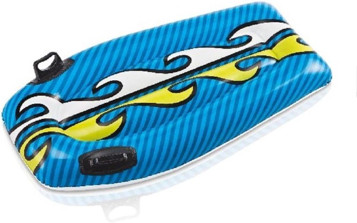 Opblaasbare Zetel voor Waterpret met Handgrepen - Assorti - 112 cm