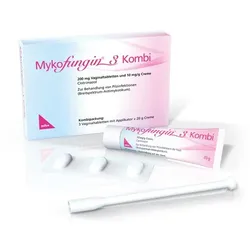 MYKOFUNGIN 3 Kombi 200 mg Vaginaltab.+10 mg/g Cre. 1 P