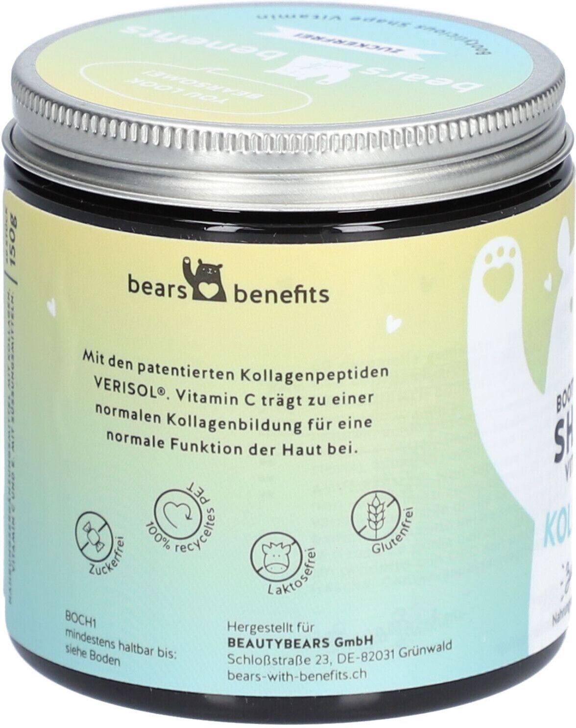Bears with Benefits Bootylicious Shape Vitamins // 60er 60 St Kaudragees