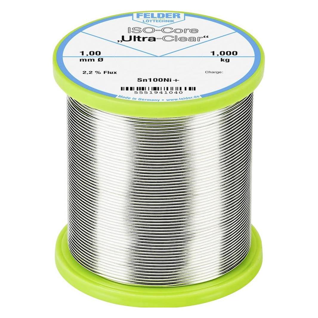 Felder Lottechnik ISO-Core Ultra-Clear Sn100Ni+ (Lötzinn) (5551941040)