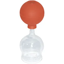 Schröpfkopf mit Olive und Ball, 4,4 cm Ø, mundgeblasen, CE