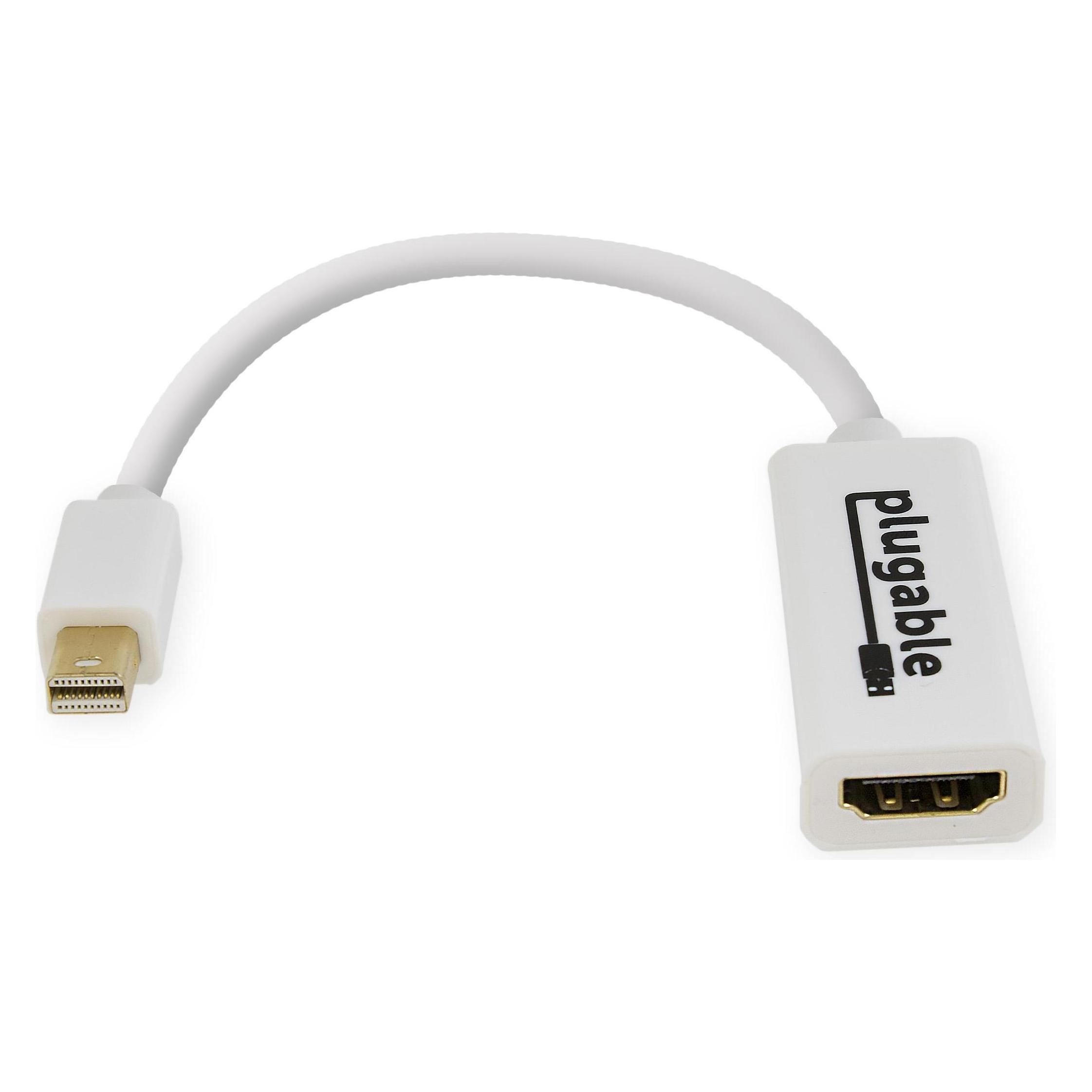 Plugable Mini DP (TBT 2) to HDMI Adpt (Mini DP, HDMI) (MDPM-HDMIF)