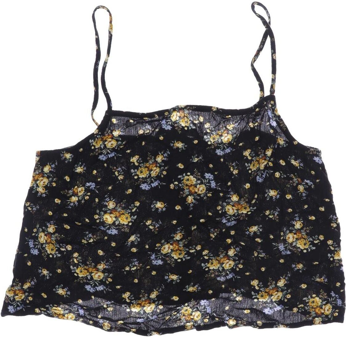 Stradivarius Damen Top, Schwarz, Gr. S, Viskose - Second Hand