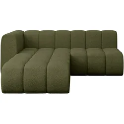 ECKSOFA modulares Sofa Darnel-L1 - 205x177x70 cm Grün