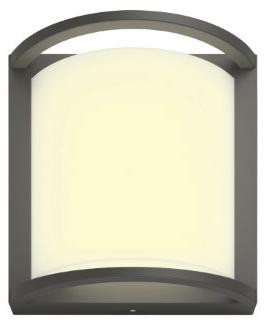 Philips Samondra LED buitenwandlamp anthrazit voor in de tuin