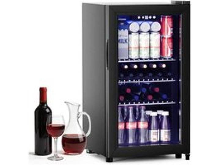 Mini-Réfrigérateur 92 L Silencieux 43dB Commande Tactile Avec écran Numérique (4 °C à 16 °C) Classe énergétique E