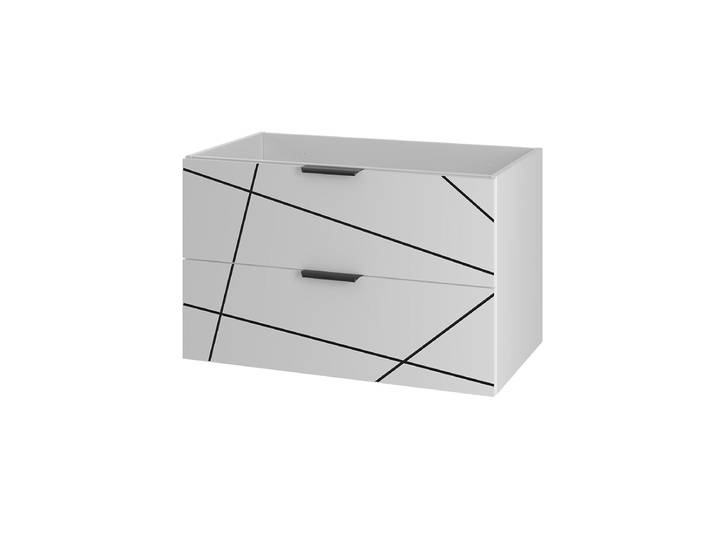Meuble Sous-vasque 80cm Teren Blanc