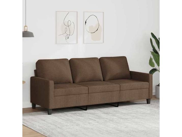 Sofa salon à Trois places（3 places） - Canapé TRIPLE - montage simplifié - Marron 180cm Tissu CL8248198