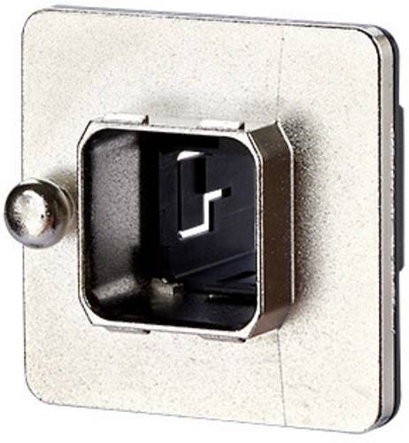 Metz Connect E-DAT Industry IP67 V14 14010833C0MC Flanschgehäuse Silber 1St.