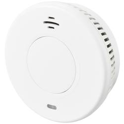 Sygonix EN14604 Rauchwarnmelder inkl. 10 Jahres-Batterie batteriebetrieben (Ø x T) 105 mm x 36 mm SY-5799628