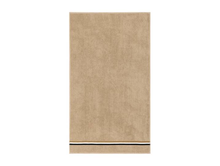 Hugo Boss Duschtuch, Hellbraun, Textil, Uni, 70x140 cm, Heimtextilien, Badtextilien, Duschtuch