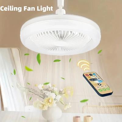 Inspire Curations BreezeGlow Smart Ceiling Fan Light 2 in 1 LED Fan With Remote Control (E27 Base) BreezeGlow Smart Ceiling Fan Light 2 in 1 LED Fan With Remote Control (E27 Base)