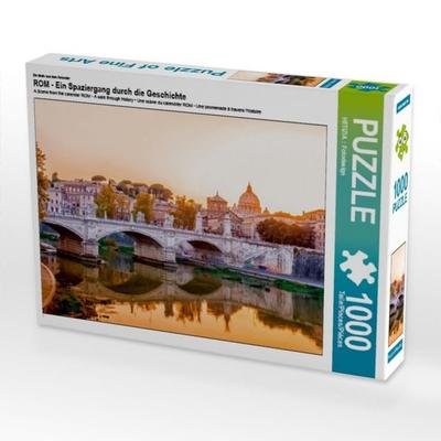 CALVENDO Puzzle Ein Motiv aus dem Kalender ROM - Ein Spaziergang durch die Geschichte 1000 Teile Puzzle quer | 1000 Teile Lege-Größe 64 × 48 cm