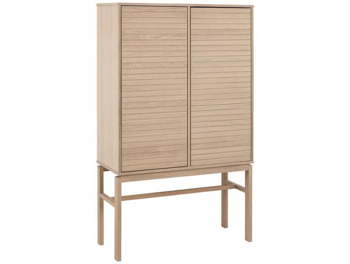 Livetastic Highboard, Eichefarben, Holzwerkstoff, Eiche, furniert,furniert,massiv, 4 Fächer, 90.8x150x40 cm, Kleinmöbel, Kommoden, Highboards