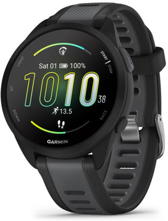Garmin Forerunner 165 3,05 cm (1.2'') AMOLED 43 mm Digitale 390 x 390 Pixel Touch screen Nero GPS (satellitare)