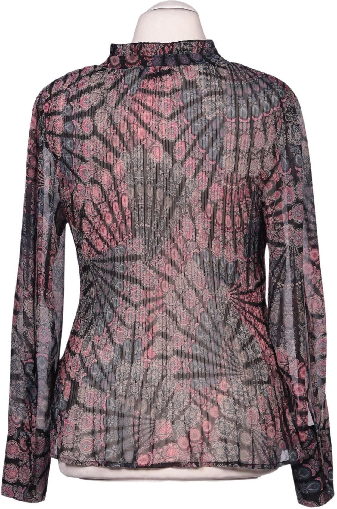 Kriss Trading Sweden Damen Bluse, Mehrfarbig, Gr. L, Synthetik - Second Hand