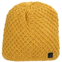 Antonio Damen Winter Strickmütze Beanie - yellow