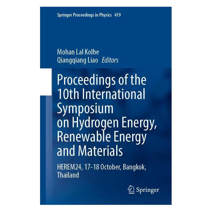 Springer Proceedings of the 10th International Symposium on Hydrogen Energy, Renewable Energy and Materials (Englisch, Hardcover) (61518947)