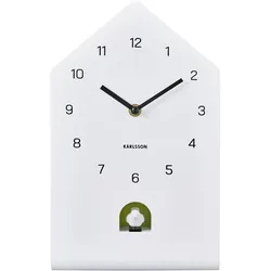 Karlsson, Wanduhr, Wall clock Fino Cuckoo white