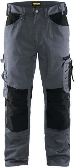 Blakläder Pantalon Artisanat, gris / noir, Taille de confection DE: 60 (155618609499 C60)