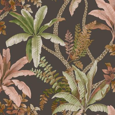 Holden Trailing Palm Non-Pasted Wallpaper – 396in. x 21in. – Covers 56 square feet