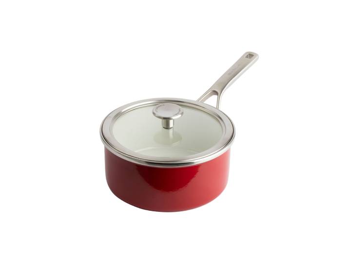 Casserole Kitchenaid (16 cm) - Acier émaillé - Avec couvercle