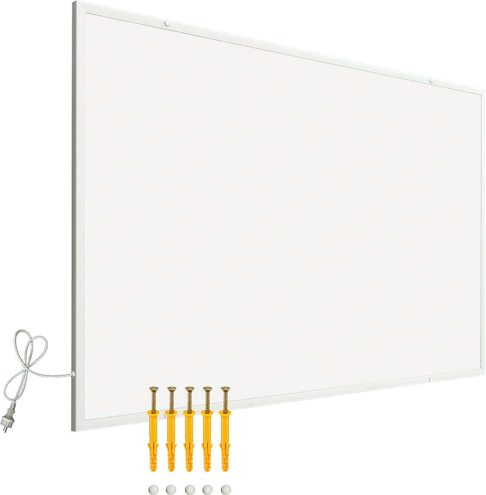 Wiltec Infraroodverwarming 520 Watt Elektrisch Verwarmingspaneel voor Wandmontage