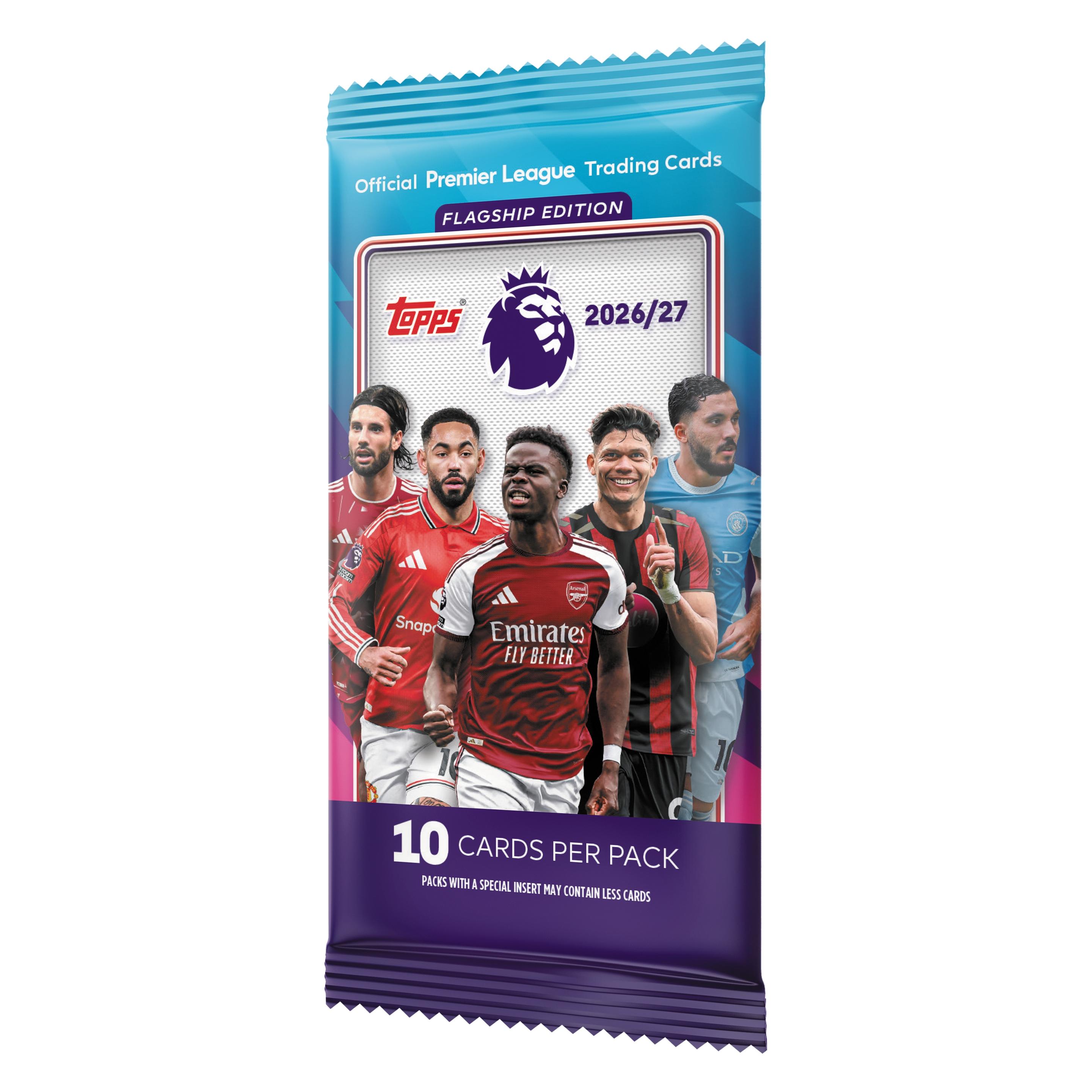 Topps Flagship Premier League Trading Cards 2026/2027 (Booster Pack) (PL26-01)