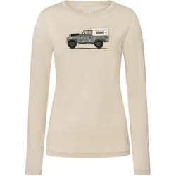 Super Natural, Damen, Funktionsshirt, Dog Excursion (M), Beige, M