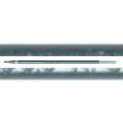 Pentel® KF8-Z Gel-Tintenrollermine KF8 für Hybrid K108M und K118, 0,4 mm, silber