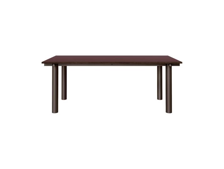 Ferm Living Atura Esstisch Dark chocolate-burgundy, 90x200 cm
