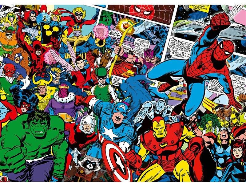 Ravensburger Puzzle 1000 pcs : Marvel (Challenge Puzzle)