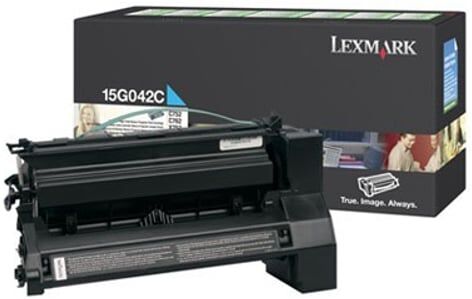 Lexmark 15G042C toner ciano
