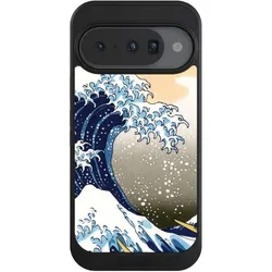 Nivocase Hülle für Google Pixel 10 Handyhülle NIVOcore Case Schwarz Katsushika Hokusai Kunst Die grosse (Google Pixel 10), Smartphone Hülle, Schwarz