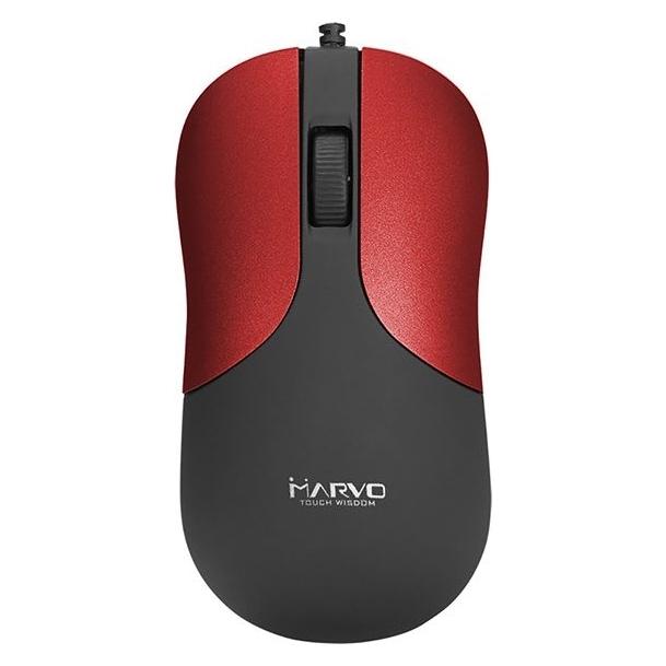 Marvo Maus DMS002RD rot (Kabelgebunden) (DMS002RD)