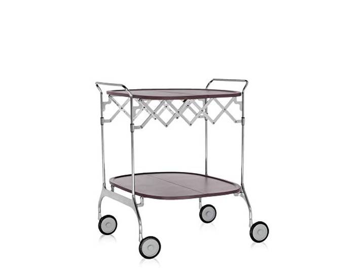 Kartell Gastone\, Chariot\, Chrome Prune