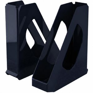 Esselte Stehsammler 628220, VIVIDA, A4, Plastik, schwarz