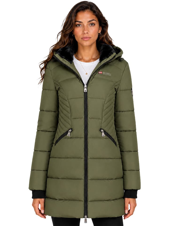 Geographical Norway Parka "Bee" in Khaki - XXL