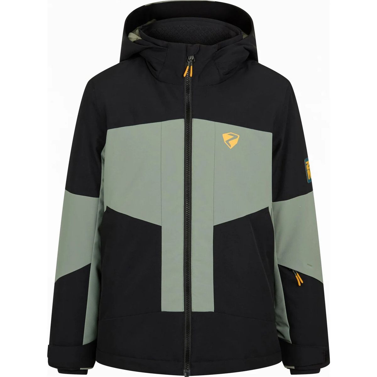 Ziener Agimo-z Jacket Junior Boys dusty green ripstop (694) 104 135003-694-104