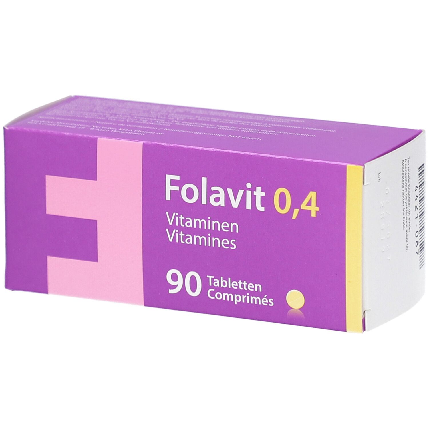 Folavit 0,4 Nieuwe Formule 90 St Tabletten