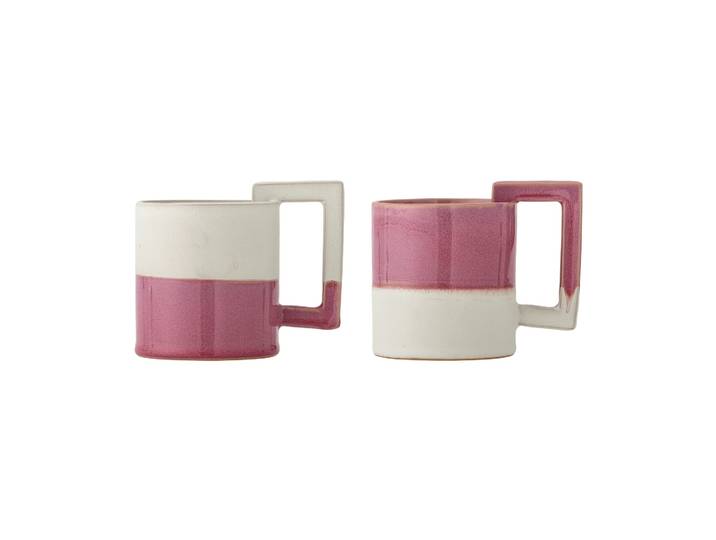 Bloomingville Ranya mug} Multicolore, 2 pièces