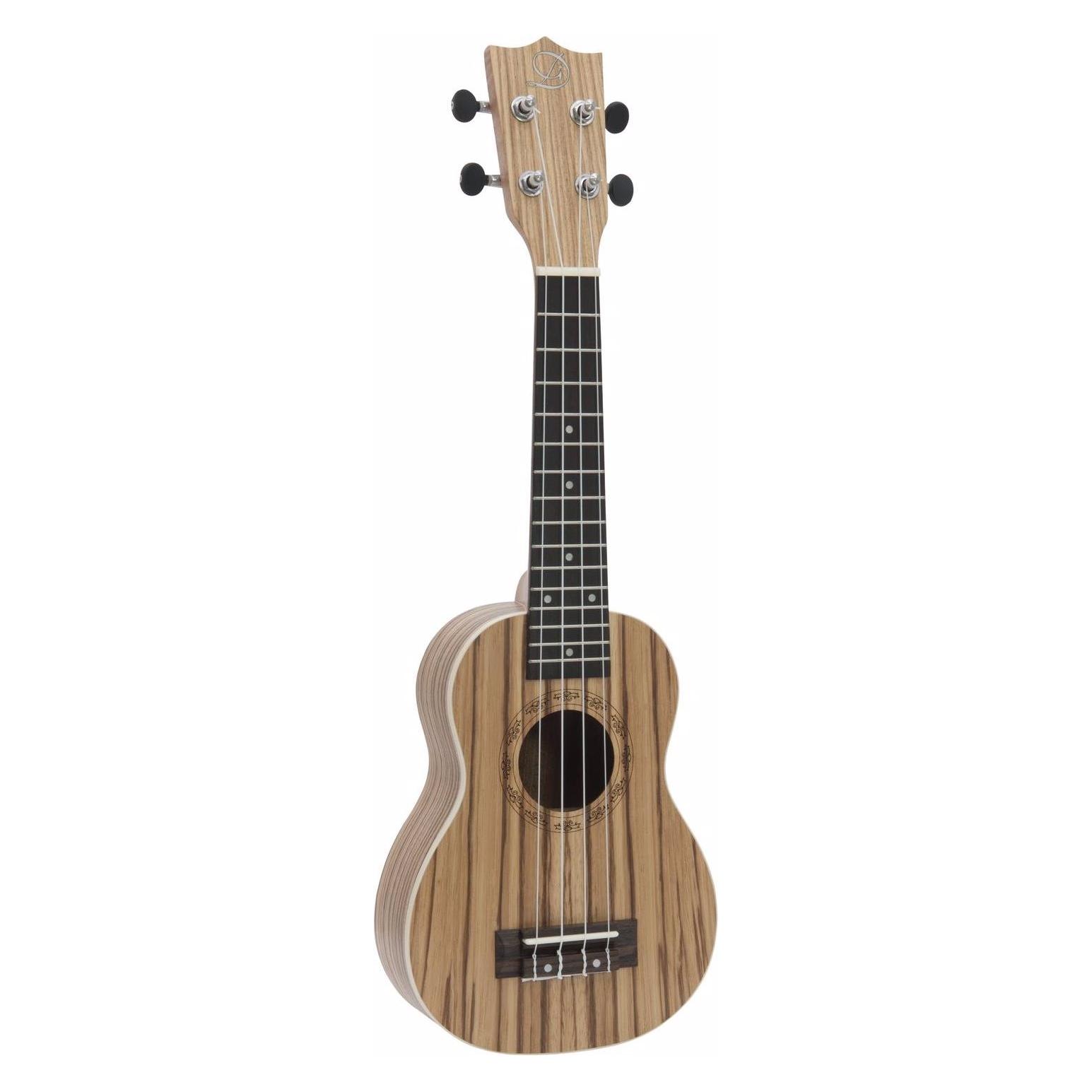 Dimavery UK-400 Ukulele Sopran "Zebrawood" (Sopran, Soprano) (26255831)