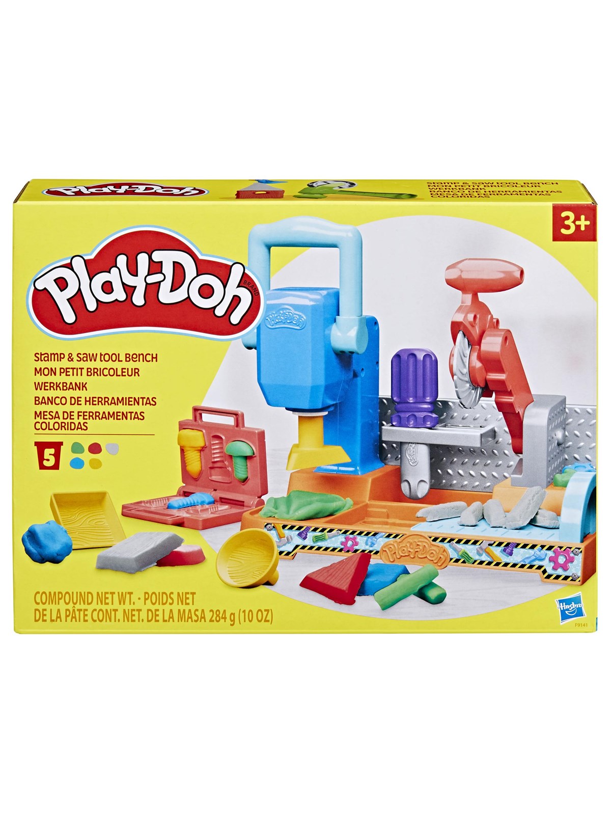 Play-Doh Stamp N Saw Werkbank-Spielset